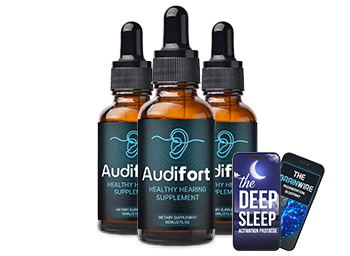 AudiFort Official 3 Bottles - 90 Day Supply